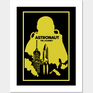 ASTRONAUT SPACE LOUNCH Posters and Art